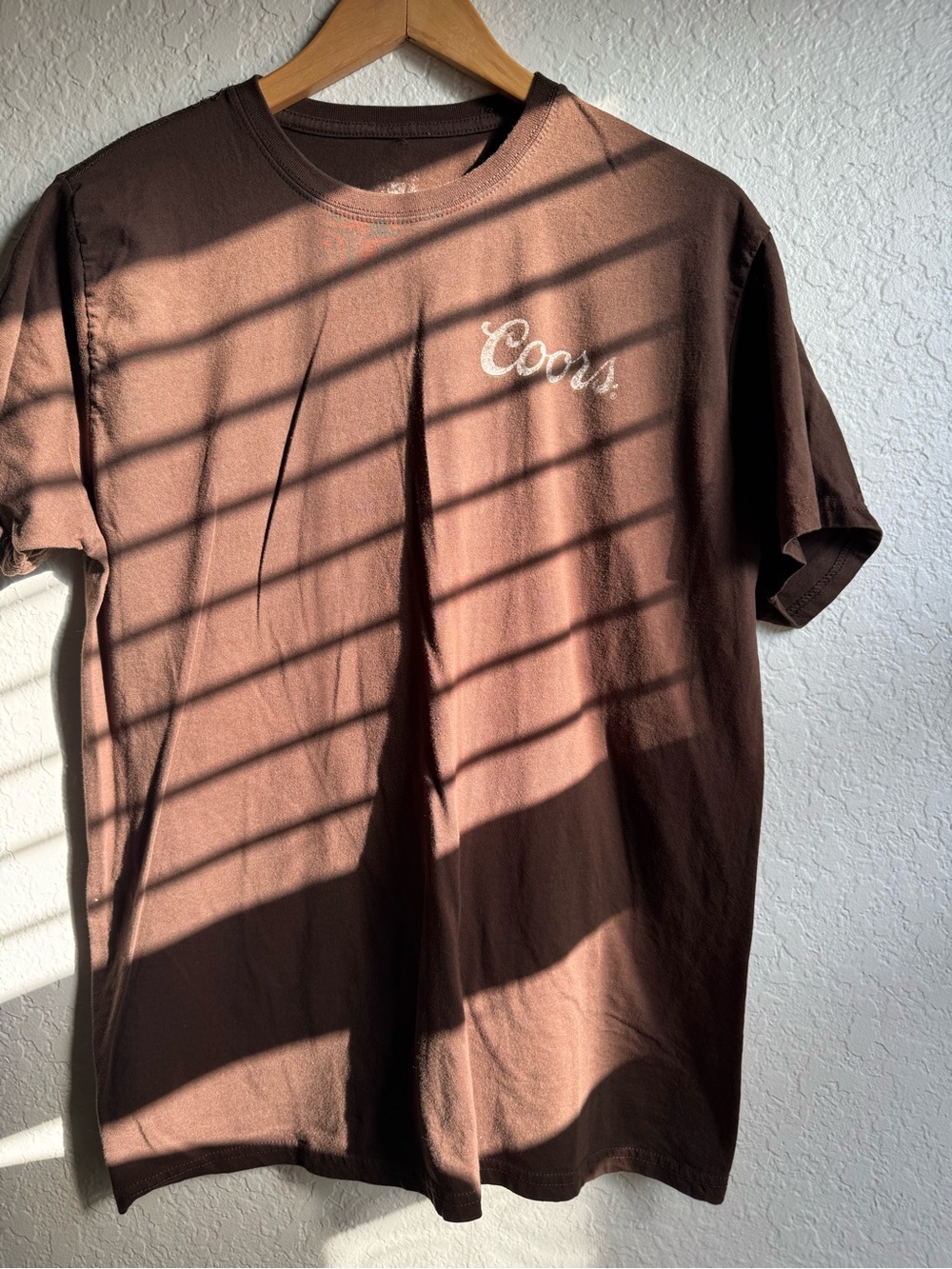 Coors Men's Short-Sleeve Crewneck T-Shirt in Brown